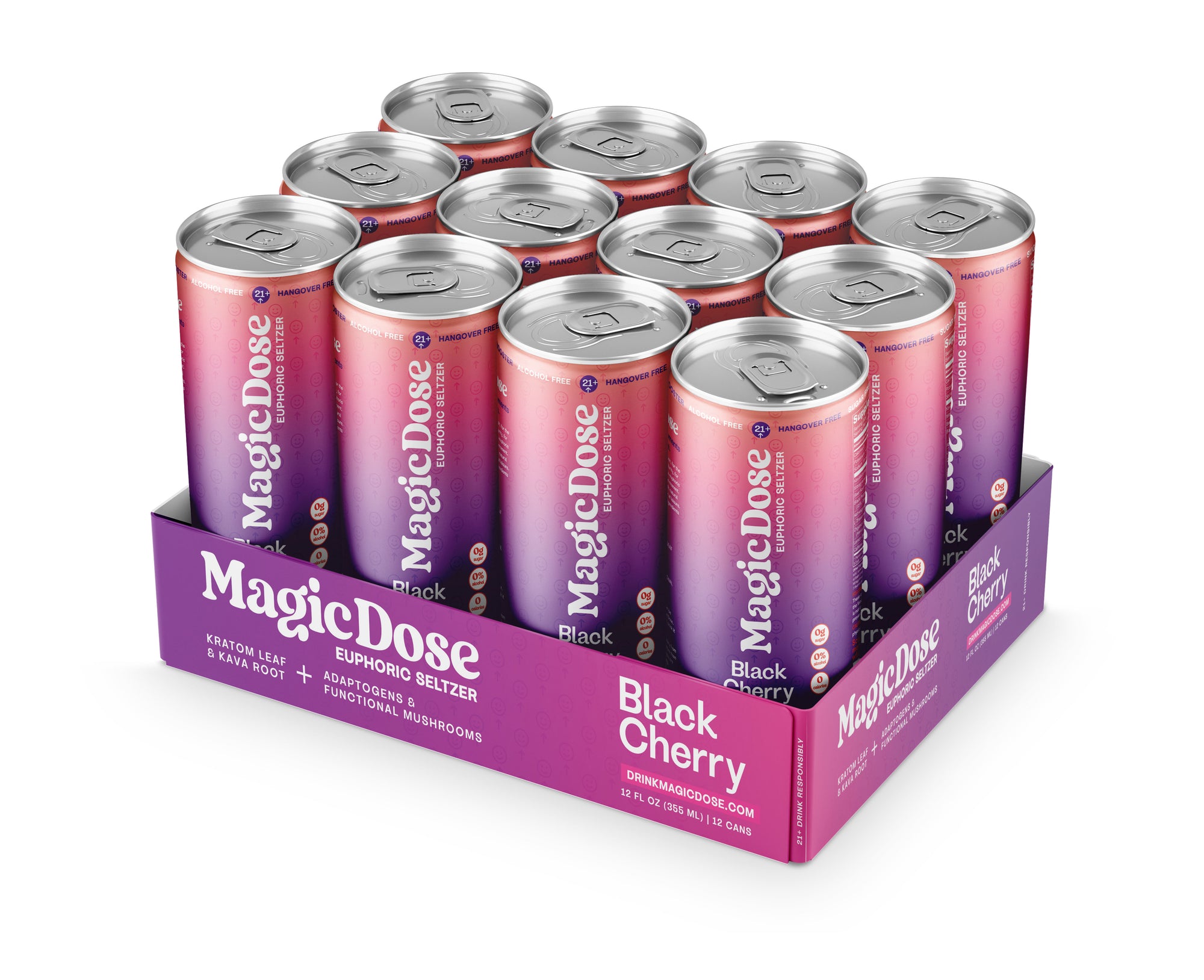 Black Cherry - 12 Pack - Magic Dose